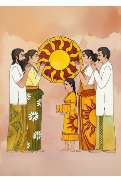 Peruka Gunawardene - Avurudu Greeting (Family)